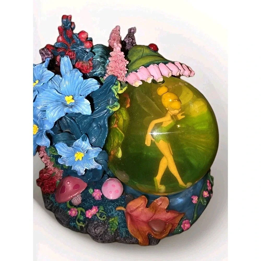 🧚✨ **FINAL ONE! Disney Tinker Bell Musical Light-Up Snow Globe 